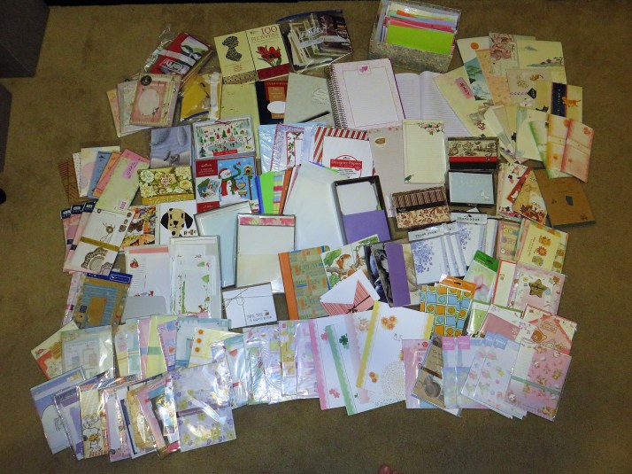 stationery letter sets